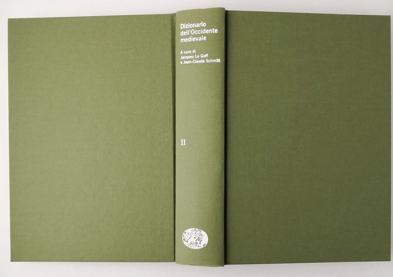 DIZIONARIO DELL'OCCIDENTE MEDIEVALE di Le Goff e Schmitt Volume II …