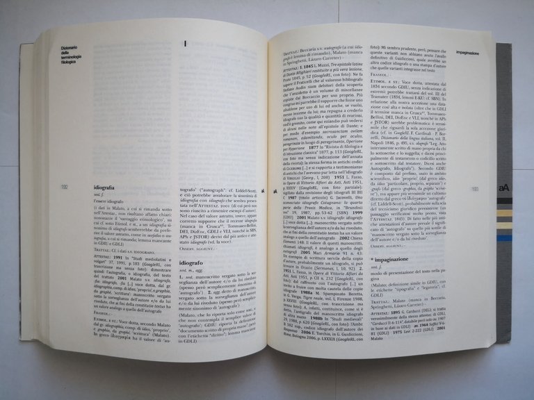 DIZIONARIO DELLA TERMINOLOGIA FILOLOGICA di Yorick Gomez Gane 2013 Libro
