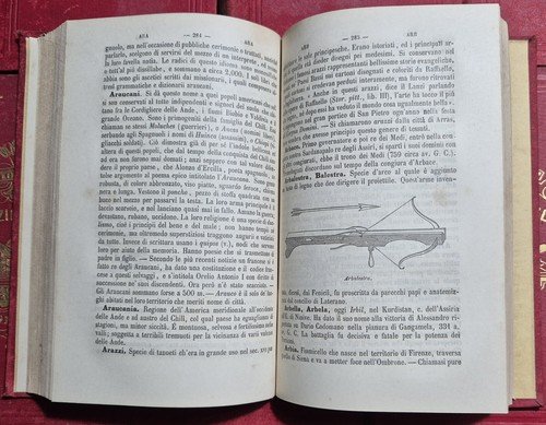 DIZIONARIO DI COGNIZIONI UTILI 11 volumi Nicomede Bianchi 1863 1883 …