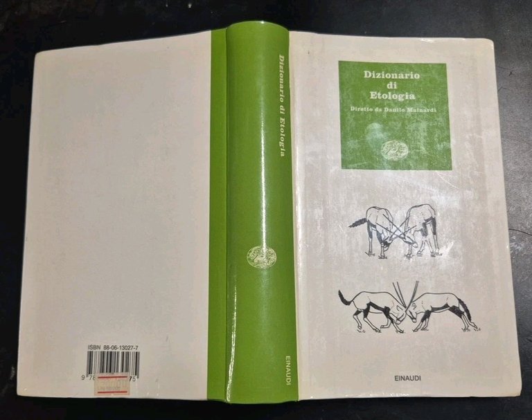 DIZIONARIO DI ETOLOGIA diretto da Danilo Mainardi 1992 I edizione …
