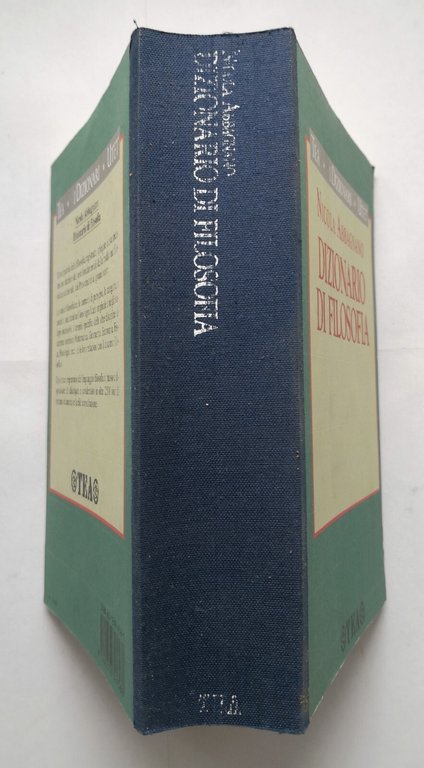 DIZIONARIO DI FILOSOFIA di Nicola Abbagnano 1993 TEA Libro
