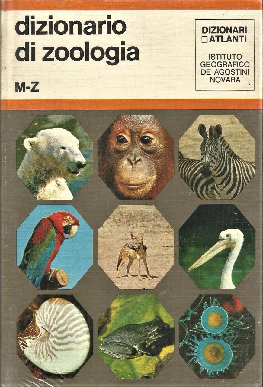 DIZIONARIO DI ZOOLOGIA 2 volumi a cura di Umberto Parenti …
