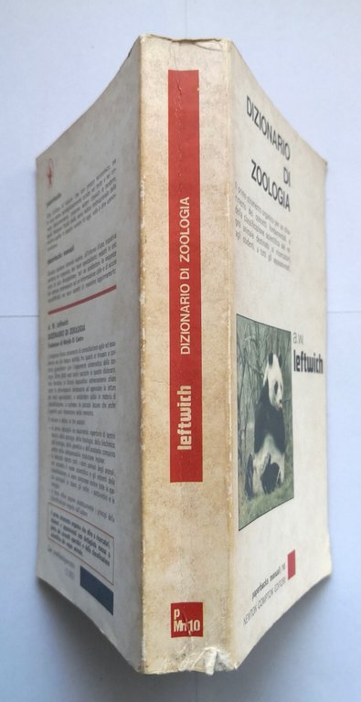 DIZIONARIO DI ZOOLOGIA Leftwich 1975 Newton Compton libro concetti fondamentali