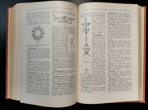 DIZIONARIO ILLUSTRATO DELLE SCIENZE PURE E APPLICATE VOLUME 1 (a …