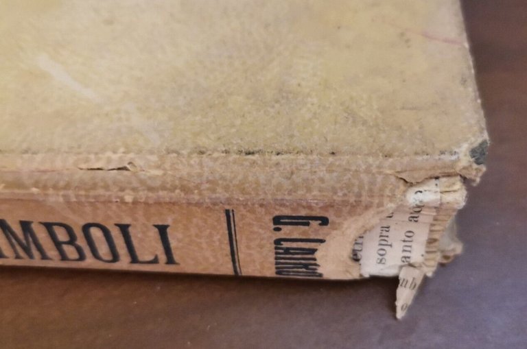 DIZIONARIO RAGIONATO DEI SIMBOLI di Giovanni Cairo 1930? Hoepli libro …