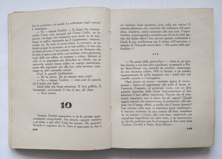 DOLICOCEFALA BIONDA di Pitigrilli 1948 Sonzogno Romanzo Dino Segre