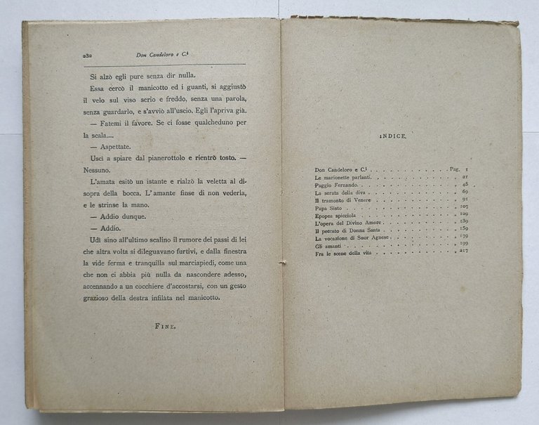 DON CANDELORO E C di Giovanni Verga 1919 Fratelli Treves …