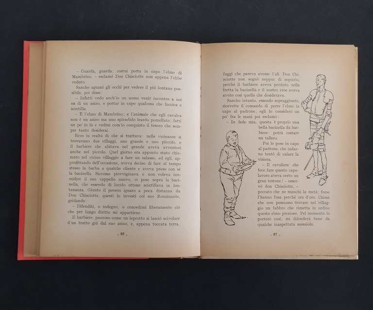 DON CHISCIOTTE di Miguel Cervantes De Saavedra 1956 Vallardi Libro …