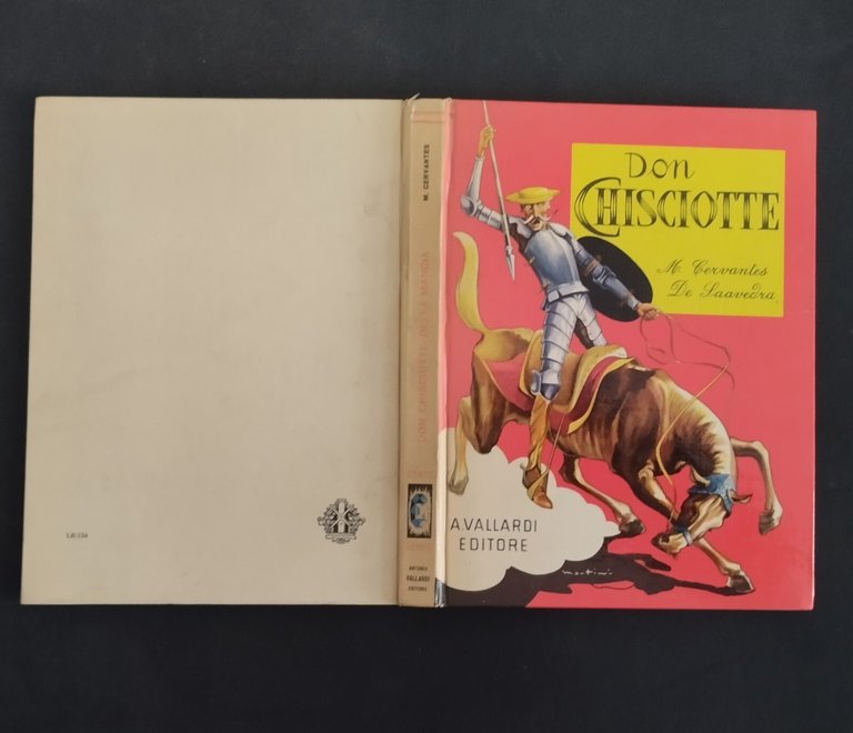 DON CHISCIOTTE di Miguel Cervantes De Saavedra 1956 Vallardi Libro …