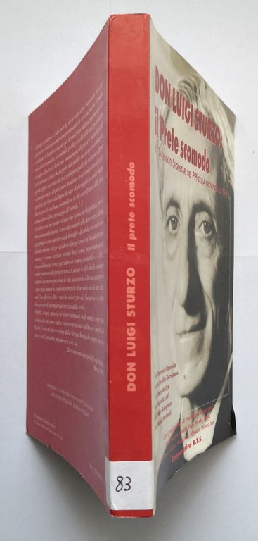 DON LUIGI STURZO IL PRETE SCOMODO 2000 RTS Libro sacerdoti …