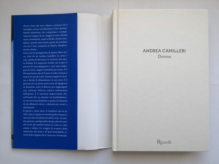 DONNE di Andrea Camilleri 2014 Rizzoli Libro romanzo I edizione …