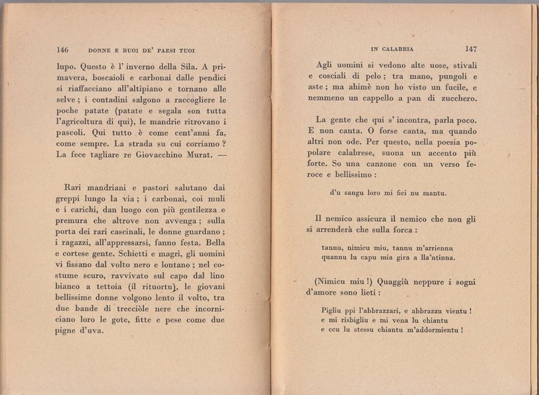 DONNE E BUOI DE' PAESI TUOI di Pietro Pancrazi 1942 …