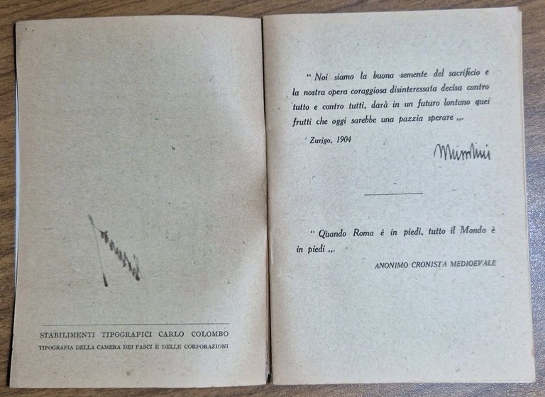 DOPO VENT’ANNI IL FASCISMO E L’EUROPA di Ezio m Gray …