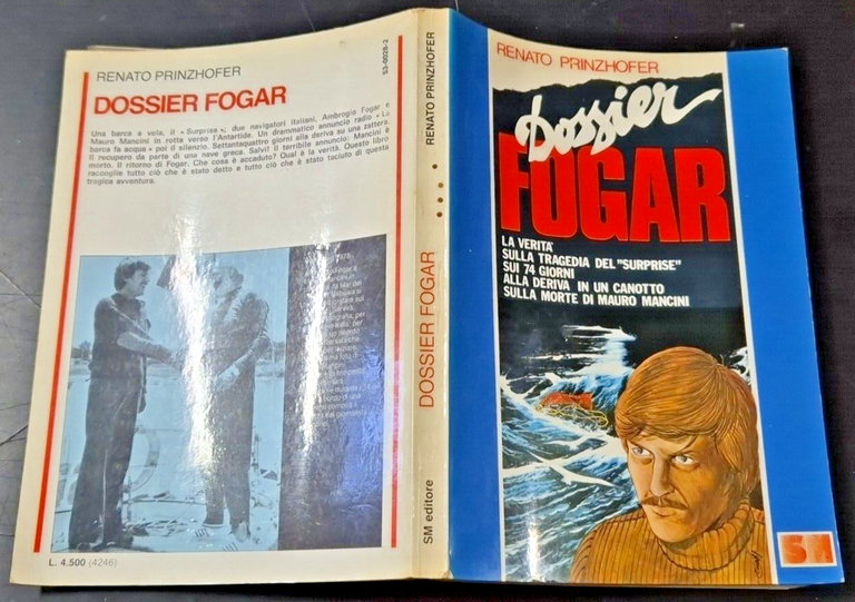 DOSSIER FOGAR di Prinzhofer 1978 SM libro verità sulla tragedia …