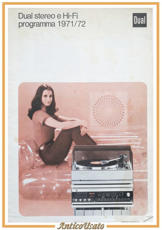 DUAL STEREO E HI FI PROGRAMMA 1971 72 brochure pieghevole … | Immagine Gallery 1