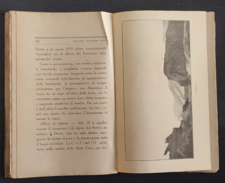 DUE ANNI DI GUERRA CON LA BRIGATA LIGURIA Cap Valentino …