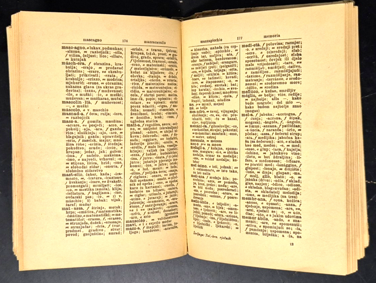 DZEPNI RJECNIK TALIJANSKO HRVATSKI di Krst Svrljuga 1927 Kugli Libro … | Immagine Gallery 3