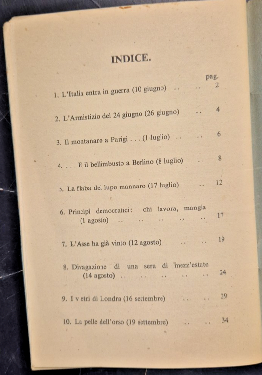 È AL MICROFONO IL COLONNELLO STEVENS Volume 2 settembre 1940 …