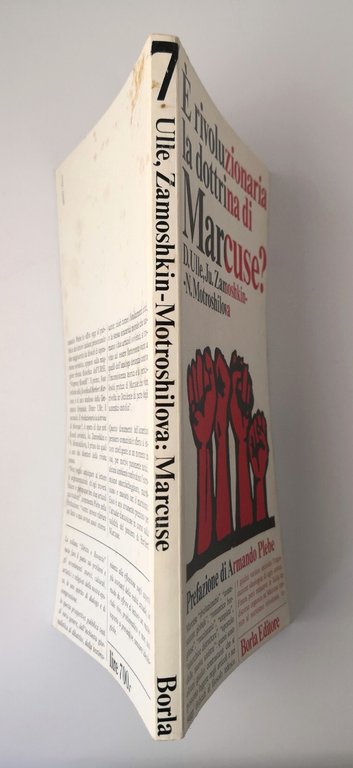 È RIVOLUZIONARIA LA DOTTRINA DI MARCUSE ? Ulle Zamoshkin Motroshilova …