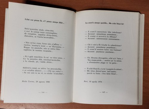 E TTUTTE CUME FUSSE ANCUOR'AIERE di Biagio De Cicco poesie …