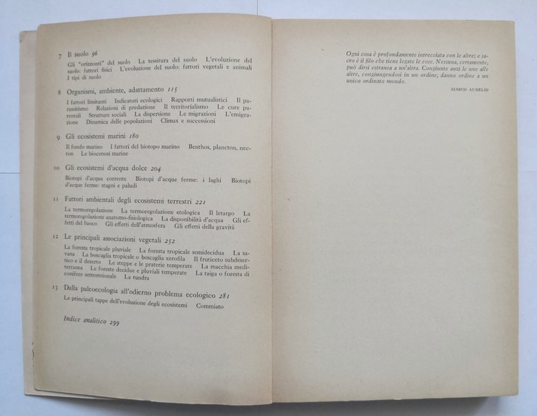 ECOLOGIA di Alberto Simonetta 1975 Paolo Boringhieri Libro scientifico