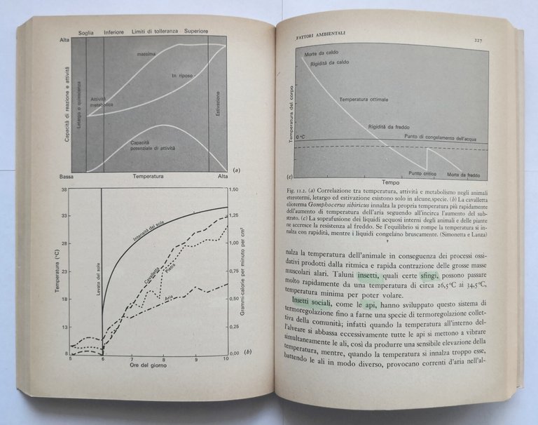 ECOLOGIA di Alberto Simonetta 1975 Paolo Boringhieri Libro scientifico