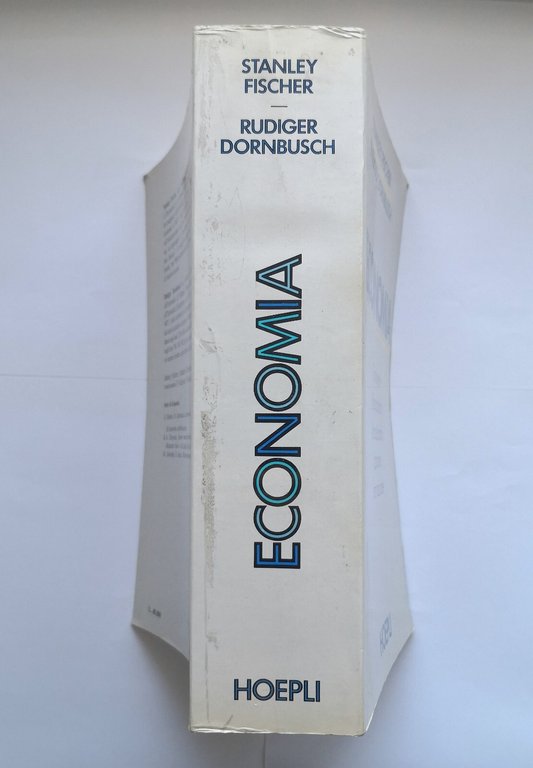 ECONOMIA di Stanley Fischer e Rudiger Dornbusch 1986 Hoepli libro …