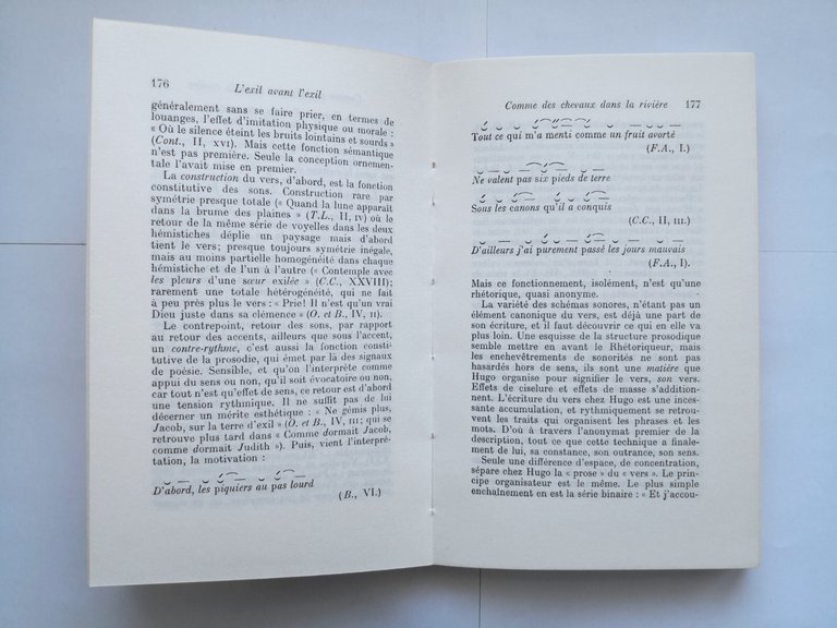 ECRIRE HUGO 2 volumi di Henri Meschonnic 1977 Gallimard Le …