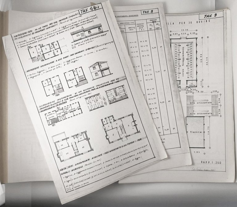 EDILIZIA RURALE Lezioni 1975 76 corso di topografia costruzioni Università …