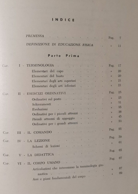 EDUCAZIONE FISICA E SPORT di Sabino Giuliano 1962 Libro Aspetti …