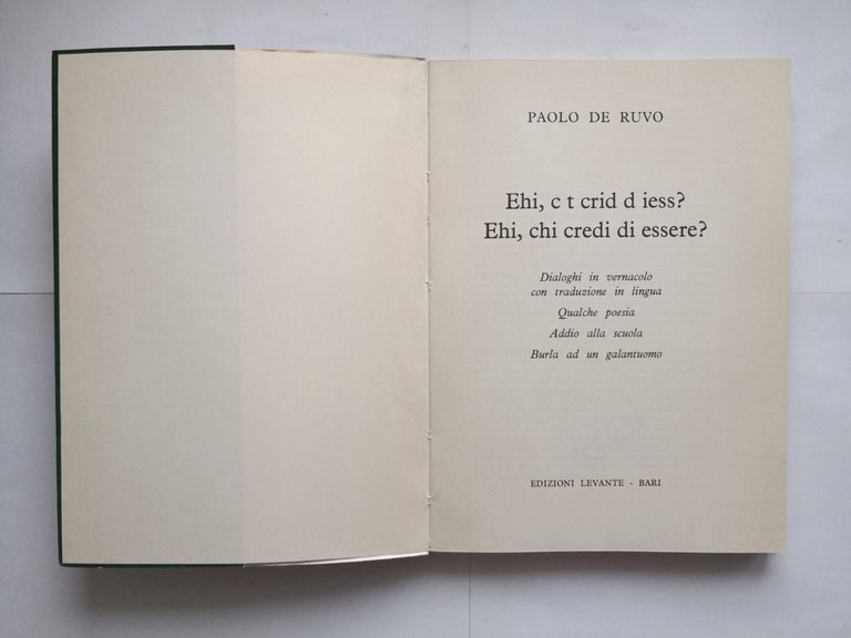 EHI C T CRID D IESS di Paolo De Ruvo …