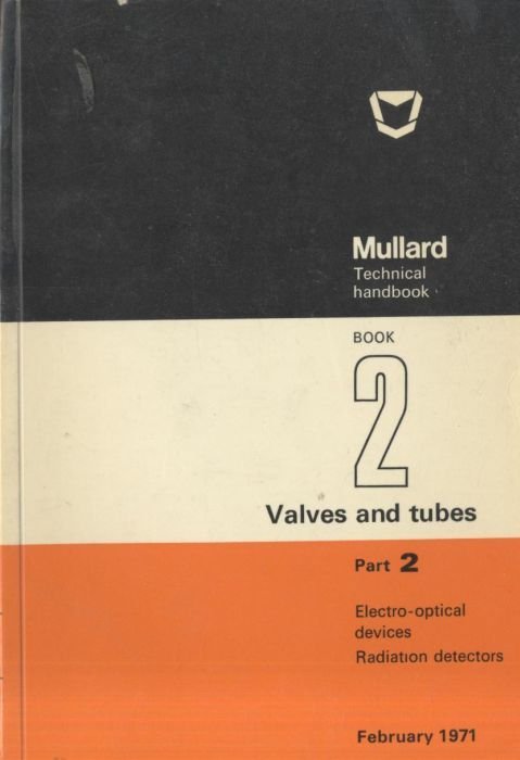 ELECTRO OPTICAL DEVICES radiation detectors valvole Mullard valves tubes manual
