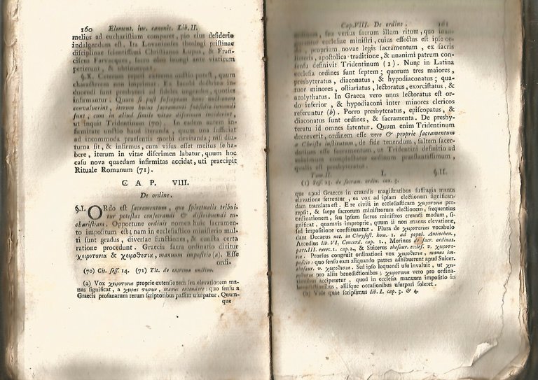 Elementa Iuris Canonici 2 volumi Carmine Fimiani 1789 Simoniana Libro …