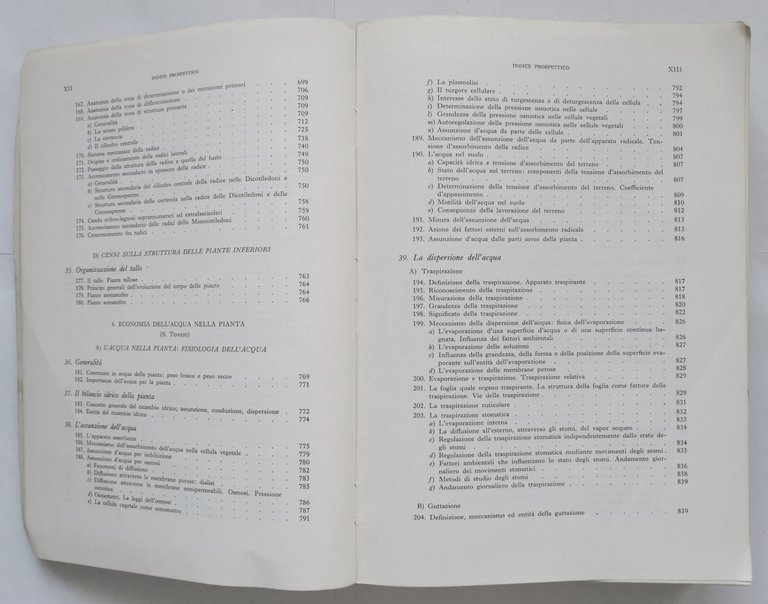 ELEMENTI DI BOTANICA volume 1 parte I di Tonzig Marrè …