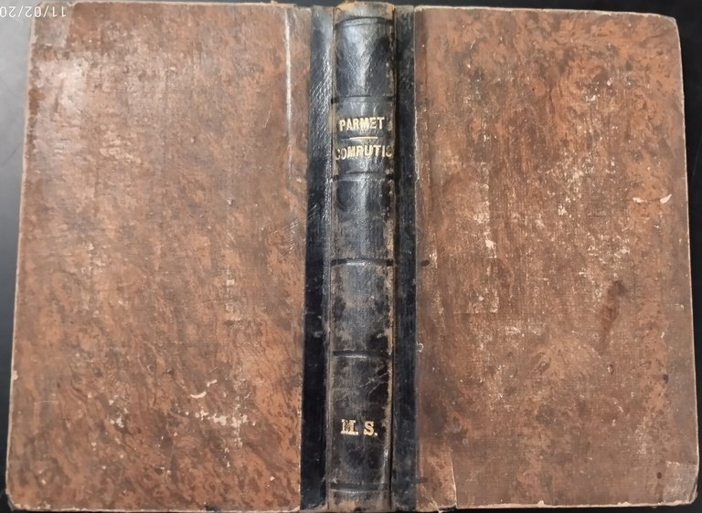 ELEMENTI DI COMPUTISTICA 3 VOLUMI IN 1 COMPLETO 1886 Roux …