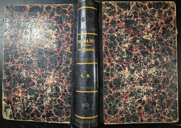 ELEMENTI DI FILOSOFIA opera completa di Giuseppe Romano 1853 Virzì …