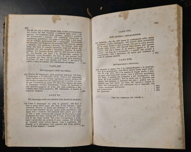 ELEMENTI DI FILOSOFIA opera completa di Giuseppe Romano 1853 Virzì …