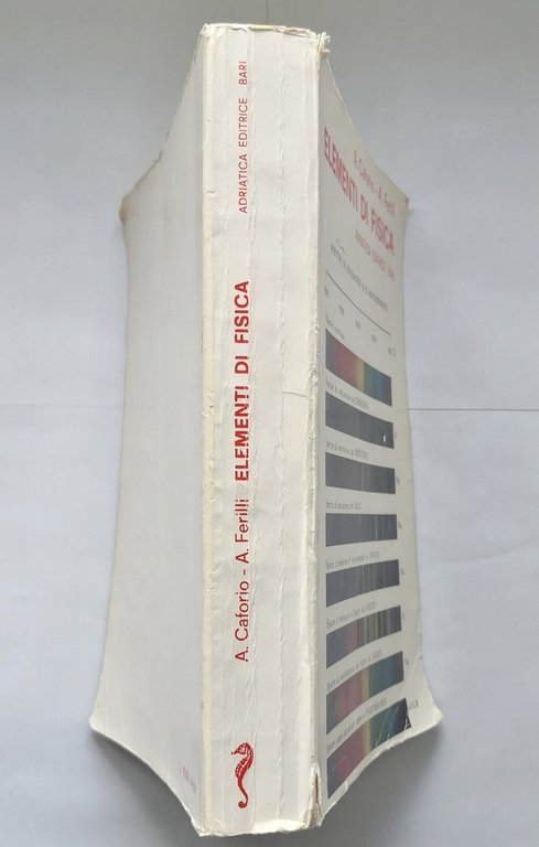 ELEMENTI DI FISICA Caforio e Ferilli Libro manuale scolastico Adriatica …