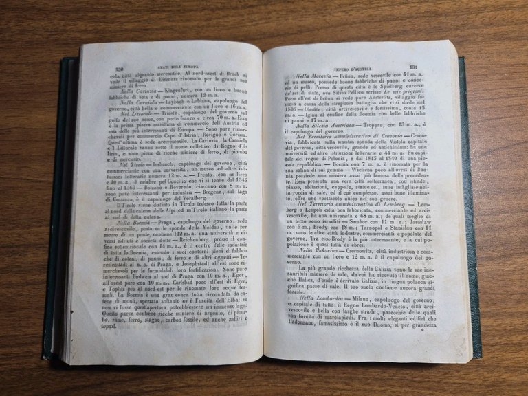 ELEMENTI DI GEOGRAFIA MODERNA di Giuseppe Rodini 2 volumi in …