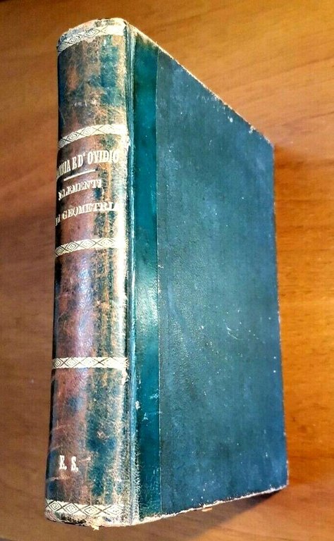 ELEMENTI DI GEOMETRIA Sannia e D'Ovidio 1888 Pellerano Libro Matematica … | Immagine Gallery 3