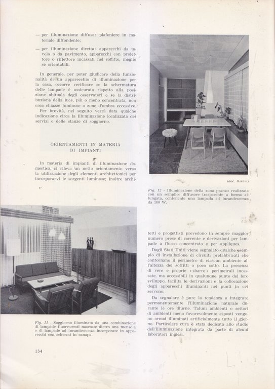 ELEMENTI DI ILLUMINOTECNICA a cura di Lino Richard 1971 AIDI …