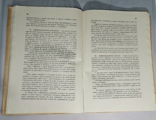ELEMENTI DI MATERIE GIURIDICHE APPLICATE ALL'URBANISTICA di Virgilio Testa 1946