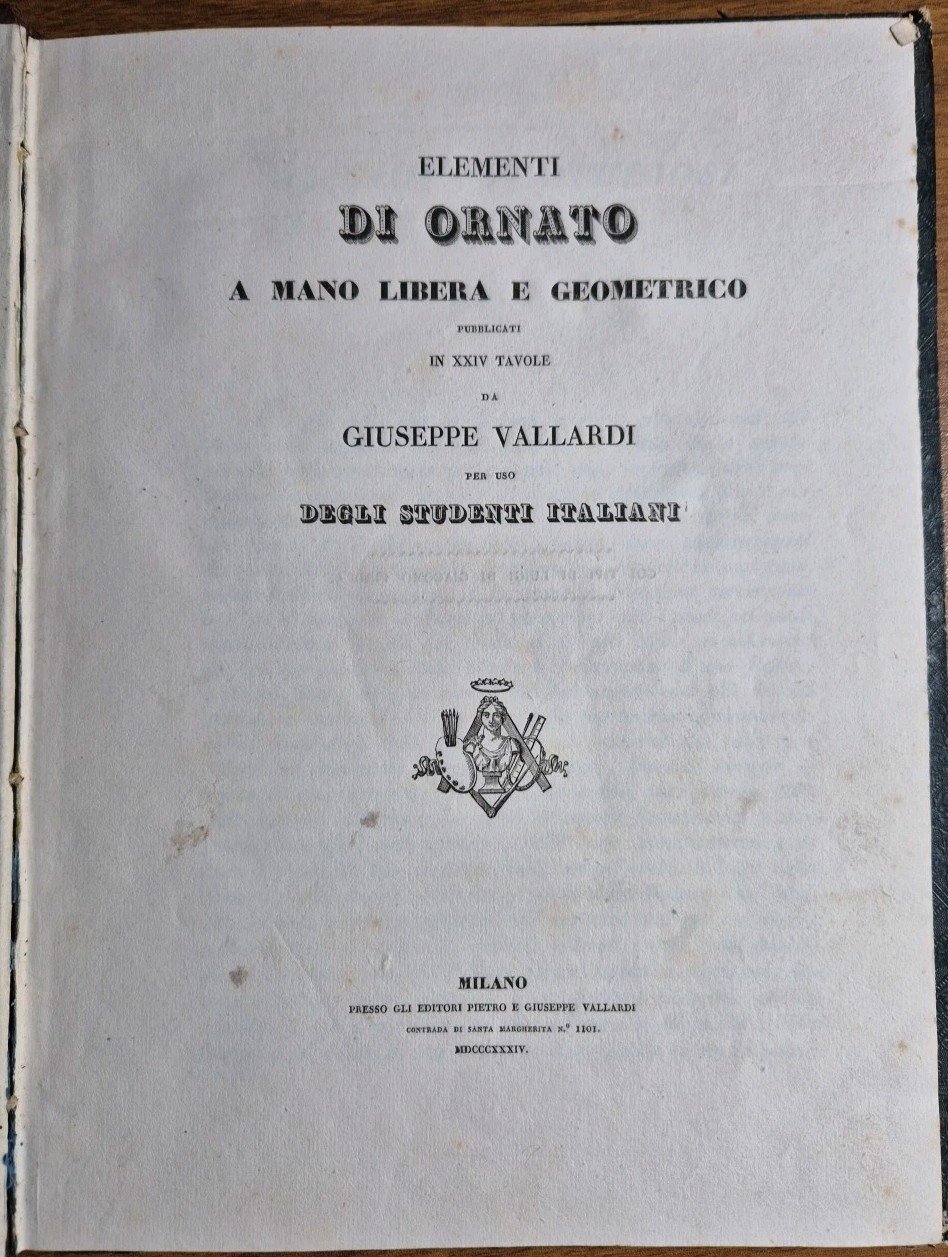 ELEMENTI DI ORNATO A MANO LIBERA E GEOMETRICO di Giuseppe …