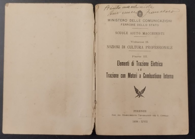 ELEMENTI DI TRAZIONE ELETTRICA E CON MOTORI A COMBUSTIONE INTERNA …