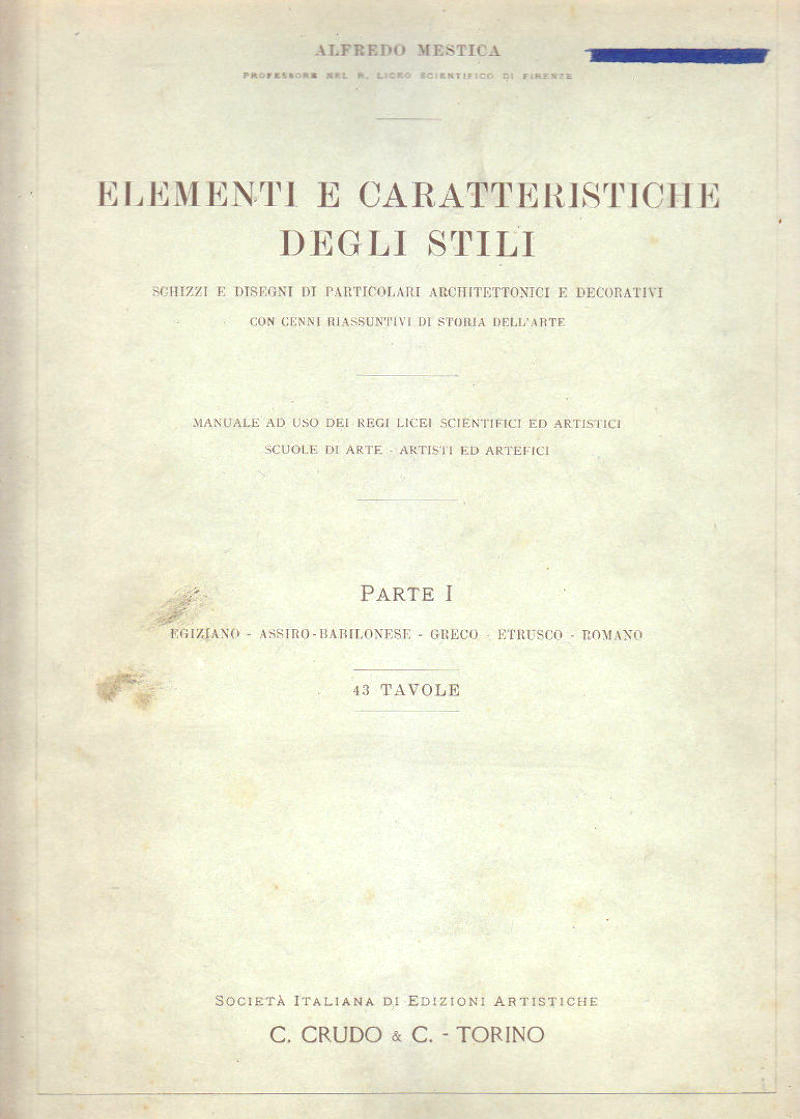 ELEMENTI E CARATTERISTICHE DEGLI STILI PARTE I egiziano assiro babilonese …