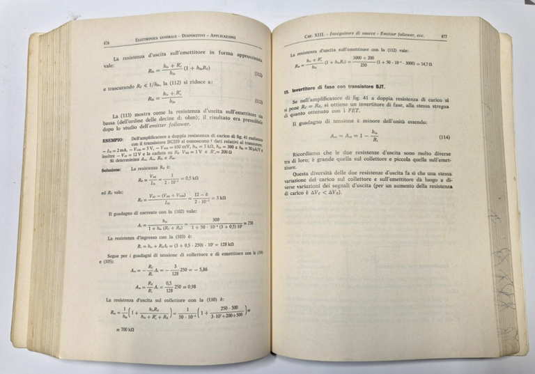 ELETTRONICA GENERALE di Giuseppe Lotti 1983 La Sovrana Dispositivi Libro | Immagine Gallery 3