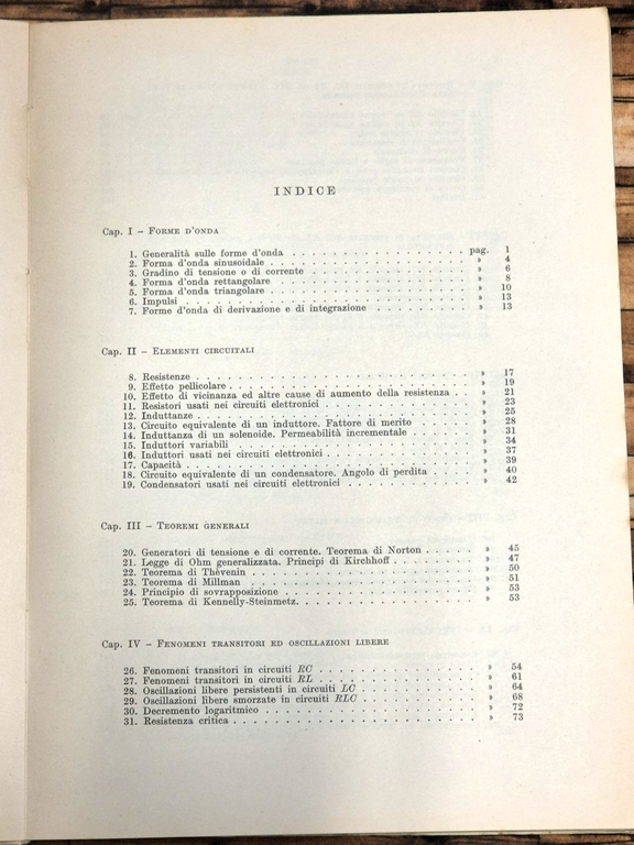 ELETTRONICA GENERALE di Michele Colucci Volume Primo 1965 Cedam Libro | Immagine Gallery 4