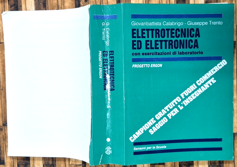 ELETTROTECNICA ED ELETTRONICA laboratorio di Calabrigo e Trento 1991 Libro | Immagine Gallery 2