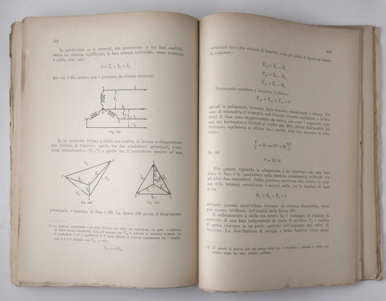 ELETTROTECNICA GENERALE di Luigi Sebastianelli 1948 La Prora libro manuale