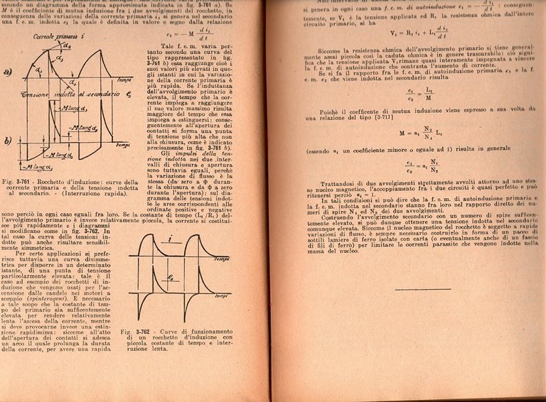 ELETTROTECNICA GENERALE di Olivieri e Ravelli Volume Primo 1948 CEDAM …